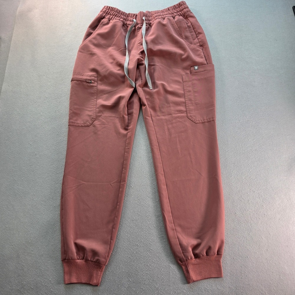FIGS Zamora Jogger Scrub Pants Mauve Pink Technical Collection Small